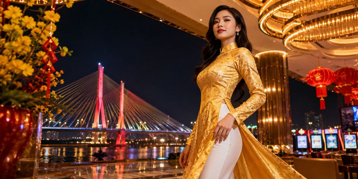 Phụ nữ Cần Thơ mặc áo dài sử dụng ứng dụng cá cược trực tuyến