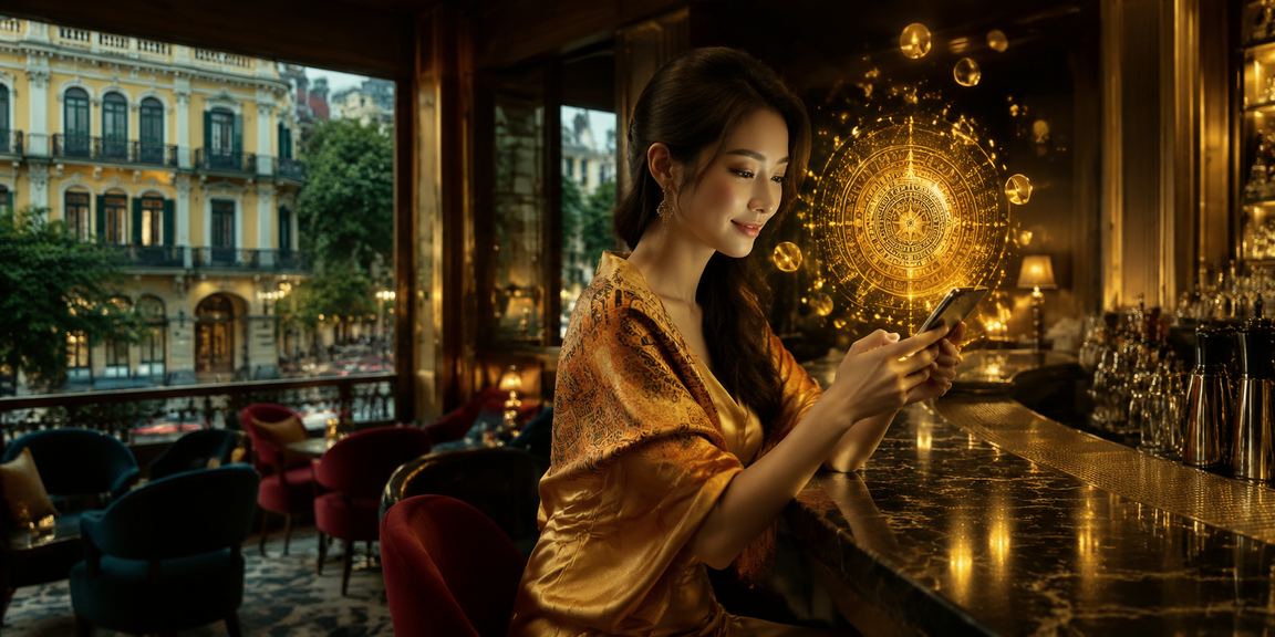 Phụ nữ Hà Nội sử dụng điện thoại Android để tải ứng dụng casino và nhận thưởng hoàn tiền